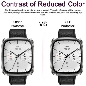 PROTEMIO 3x Ochranná fólia pre Amazfit Active 2 (Square)