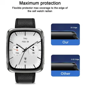 PROTEMIO 3x Ochranná fólia pre Amazfit Active 2 (Square)