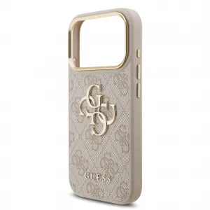 GUESS 4G METAL Ochranný obal pre Apple iPhone 17 Pro PINK