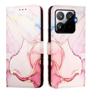 ART MARBLE Peňaženkový kryt pre Xiaomi 15T Pro ROSE GOLD