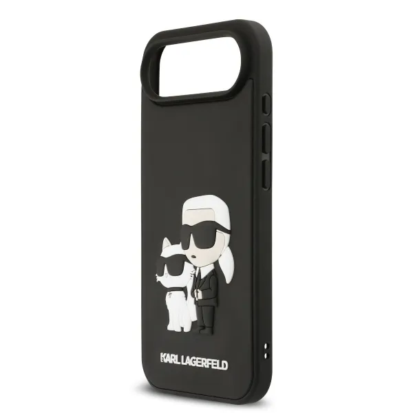 KARL LAGERFELD 3D KARL AND CHOUPETTE Kryt Apple iPhone Air BLACK