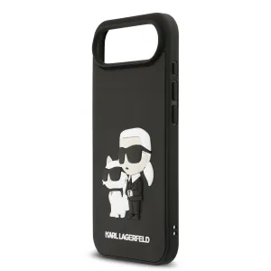 KARL LAGERFELD 3D KARL AND CHOUPETTE Kryt Apple iPhone Air BLACK