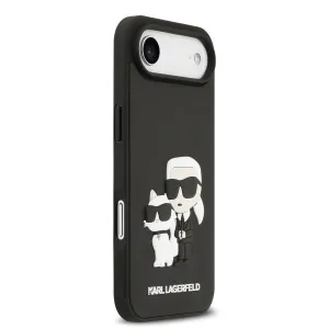 KARL LAGERFELD 3D KARL AND CHOUPETTE Kryt Apple iPhone Air BLACK