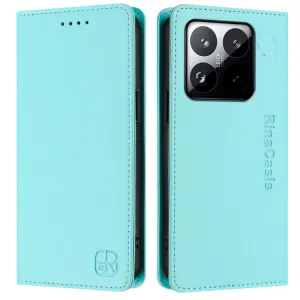RINA Zaklápacie puzdro pre Xiaomi 15T mentolové