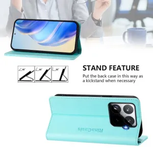 RINA Zaklápacie puzdro pre Xiaomi 15T Pro mentolové