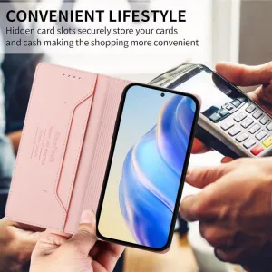 RINA Zaklápacie puzdro pre Xiaomi 15T ružové