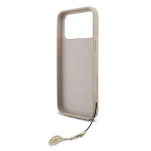 GUESS 4G CHARME Kryt s príveskom Apple iPhone 17 Pro Max PINK