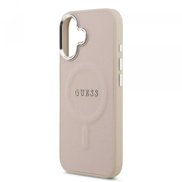 GUESS PU MAGSAFE Ochranný kryt pre Apple iPhone 17 PINK