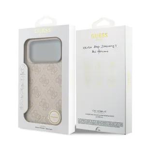 GUESS 4G CHARME Kryt s príveskom Apple iPhone 17 Pro Max PINK