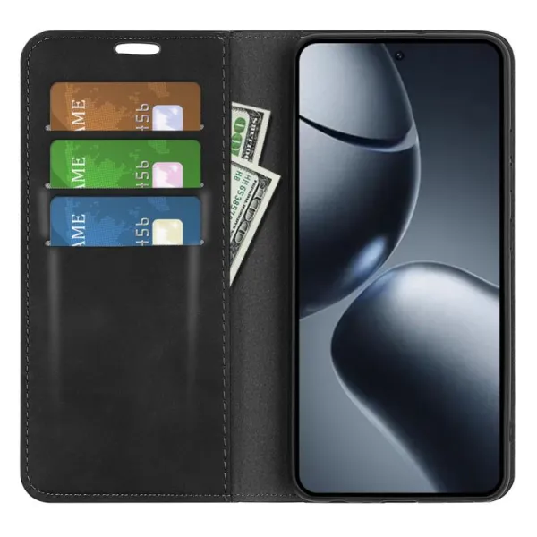 MAGNETIC Zaklápací kryt pre Xiaomi 15T čierny