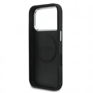 GUESS PU MAGSAFE Ochranný kryt pre Apple iPhone 17 Pro BLACK