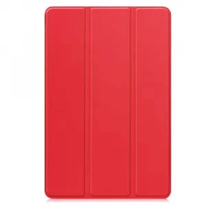 LEATHER Zaklápací kryt pre Samsung Galaxy Tab S11 červený