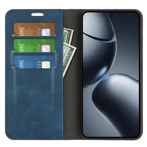 MAGNETIC Zaklápací kryt pre Xiaomi 15T modrý