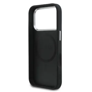 GUESS PU MAGSAFE Ochranný kryt pre Apple iPhone 17 Pro Max BLACK