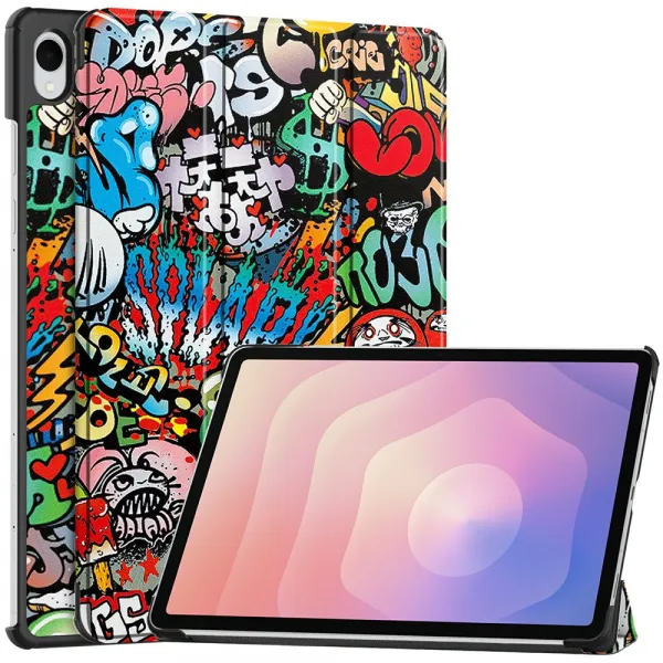 ART Zaklápacie puzdro pre Samsung Galaxy Tab S11 GRAFFITI