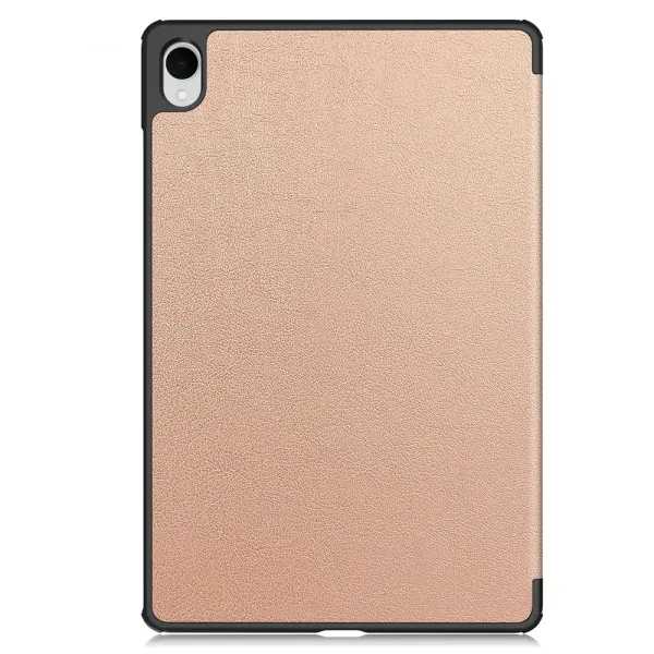 LEATHER Zaklápací kryt pre Samsung Galaxy Tab S11 ROSE GOLD