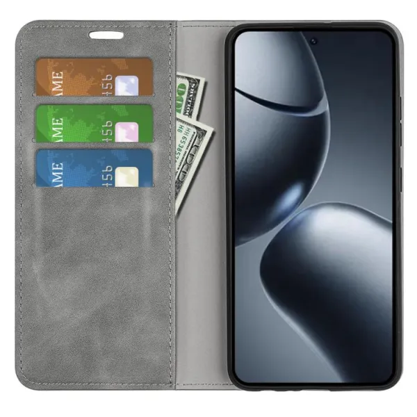 MAGNETIC Zaklápací kryt pre Xiaomi 15T šedý