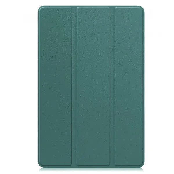 LEATHER Zaklápací kryt pre Samsung Galaxy Tab S11 zelený