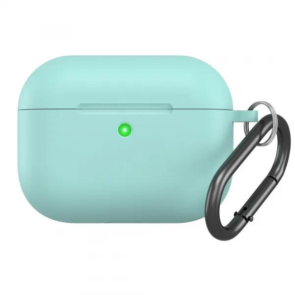 HOOK Silikónový obal pre Apple AirPods Pro 3 mentolový