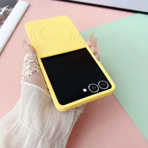 RIPPLE CASE Plastový kryt s MagSafe Samsung Galaxy Z Flip7 5G modrý