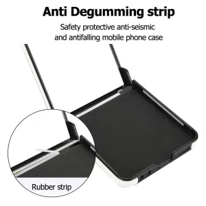 RHOMBIC Ochranný kryt s remienkom Samsung Galaxy Z Flip7 5G biely