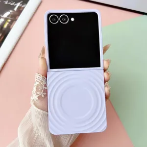 RIPPLE CASE Plastový kryt s MagSafe Samsung Galaxy Z Flip7 5G fialový