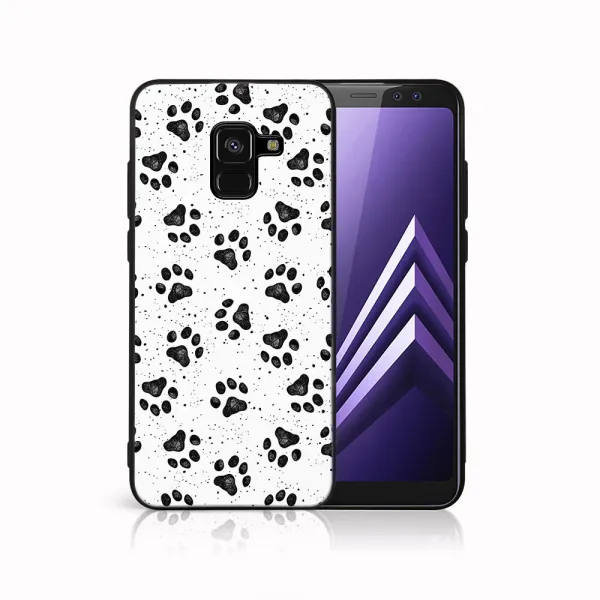 MY ART Ochranný kryt pre Samsung Galaxy A8 2018 (A530) PAWS (185)