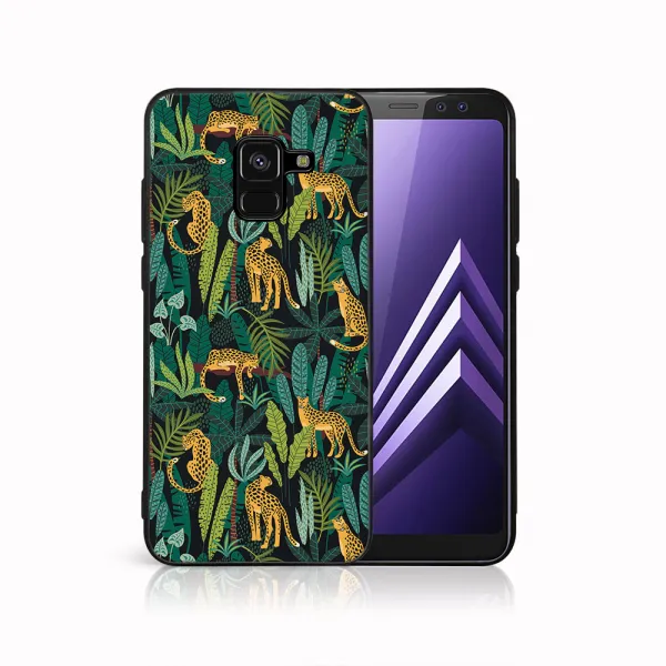 MY ART Ochranný kryt pre Samsung Galaxy A8 2018 (A530) LEOPARD (239)