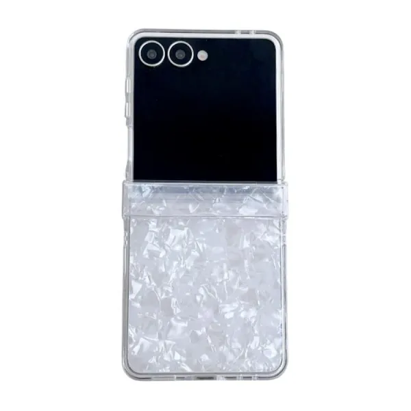 PEARL Ochranný kryt pre Samsung Galaxy Z Flip7 5G WHITE