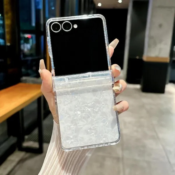 PEARL Ochranný kryt pre Samsung Galaxy Z Flip7 5G WHITE