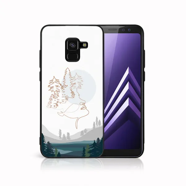 MY ART Ochranný kryt pre Samsung Galaxy A8 2018 (A530) LAKE (192)