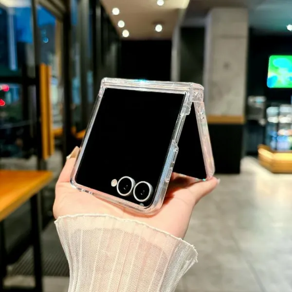 PEARL Ochranný kryt pre Samsung Galaxy Z Flip7 5G WHITE