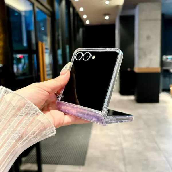 PEARL Ochranný kryt pre Samsung Galaxy Z Flip7 5G WHITE