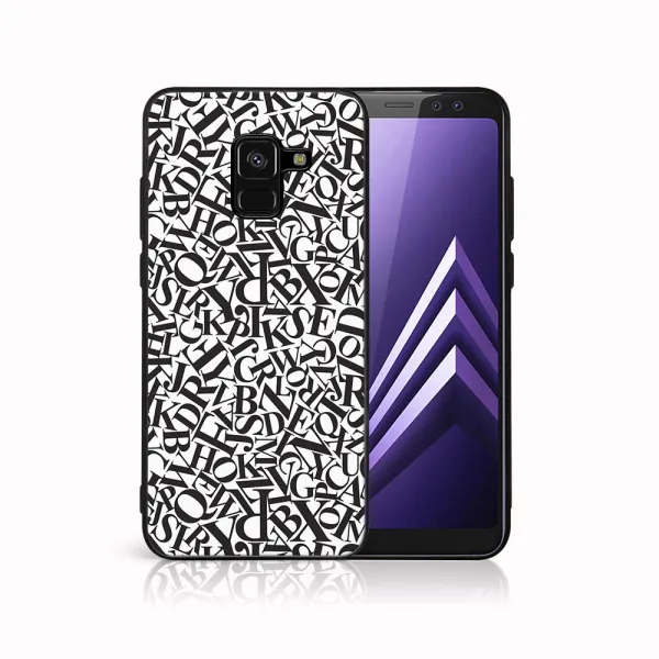 MY ART Ochranný kryt pre Samsung Galaxy A8 2018 (A530) ABCD (166)