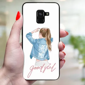 MY ART Ochranný kryt pre Samsung Galaxy A8 2018 (A530) GOOD GIRL (130)