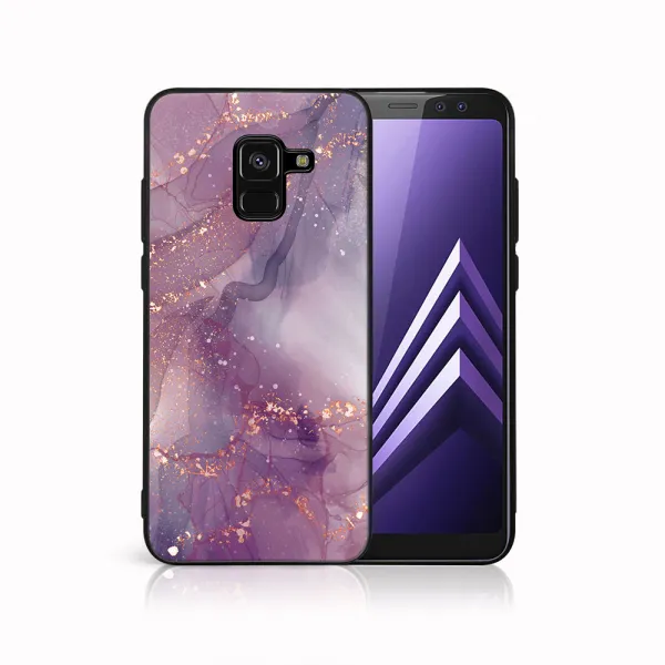 MY ART Ochranný kryt pre Samsung Galaxy A8 2018 (A530) PURPLE (148)