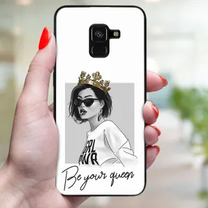 MY ART Ochranný kryt pre Samsung Galaxy A8 2018 (A530) QUEEN (139)