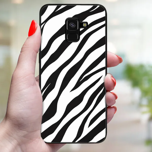 MY ART Ochranný kryt pre Samsung Galaxy A8 2018 (A530) ZEBRA (237)