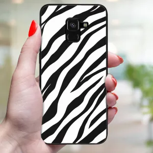 MY ART Ochranný kryt pre Samsung Galaxy A8 2018 (A530) ZEBRA (237)