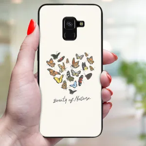 MY ART Ochranný kryt pre Samsung Galaxy A8 2018 (A530) BUTTERFLIES (240)