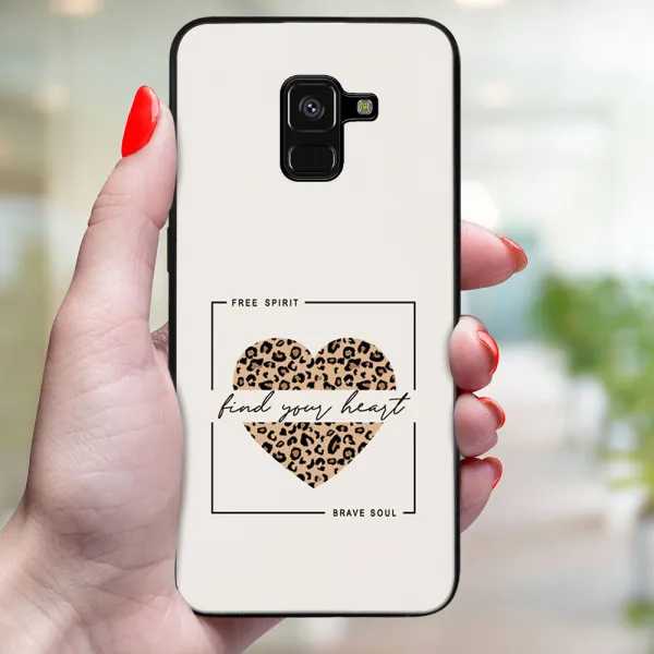MY ART Ochranný kryt pre Samsung Galaxy A8 2018 (A530) WILD HEART (241)