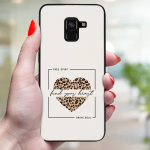 MY ART Ochranný kryt pre Samsung Galaxy A8 2018 (A530) WILD HEART (241)