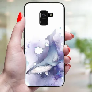 MY ART Ochranný kryt pre Samsung Galaxy A8 2018 (A530) WHALE (242)