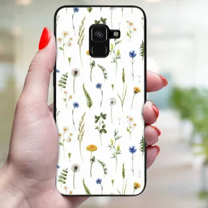 MY ART Ochranný kryt pre Samsung Galaxy A8 2018 (A530) WILDFLOWER (153)