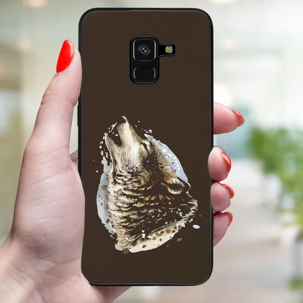 MY ART Ochranný kryt pre Samsung Galaxy A8 2018 (A530) HOWL (244)
