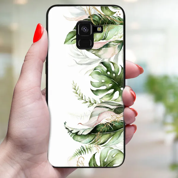 MY ART Ochranný kryt pre Samsung Galaxy A8 2018 (A530) TROPICAL (154)