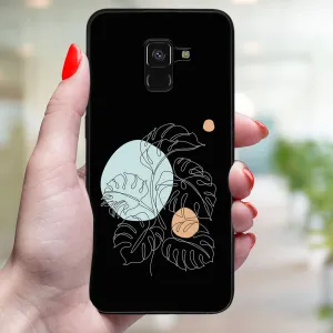 MY ART Ochranný kryt pre Samsung Galaxy A8 2018 (A530) MONSTERA (194)