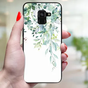 MY ART Ochranný kryt pre Samsung Galaxy A8 2018 (A530) GREENERY (155)
