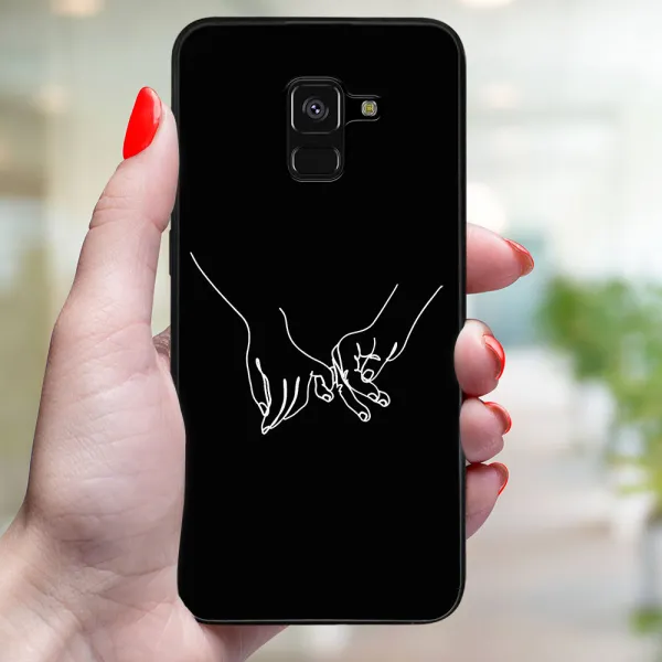 MY ART Ochranný kryt pre Samsung Galaxy A8 2018 (A530) HANDS (X51)