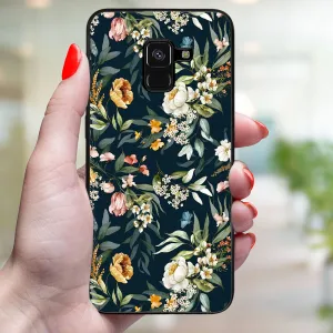 MY ART Ochranný kryt pre Samsung Galaxy A8 2018 (A530) FLORAL (158)